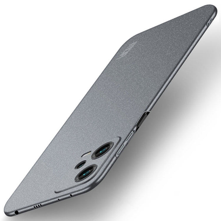 For Xiaomi Redmi Note 12 Pro+ Global MOFI Fandun Series Frosted PC Ultra-thin All-inclusive Phone Case(Gray) - Xiaomi Cases by MOFI | Online Shopping South Africa | PMC Jewellery