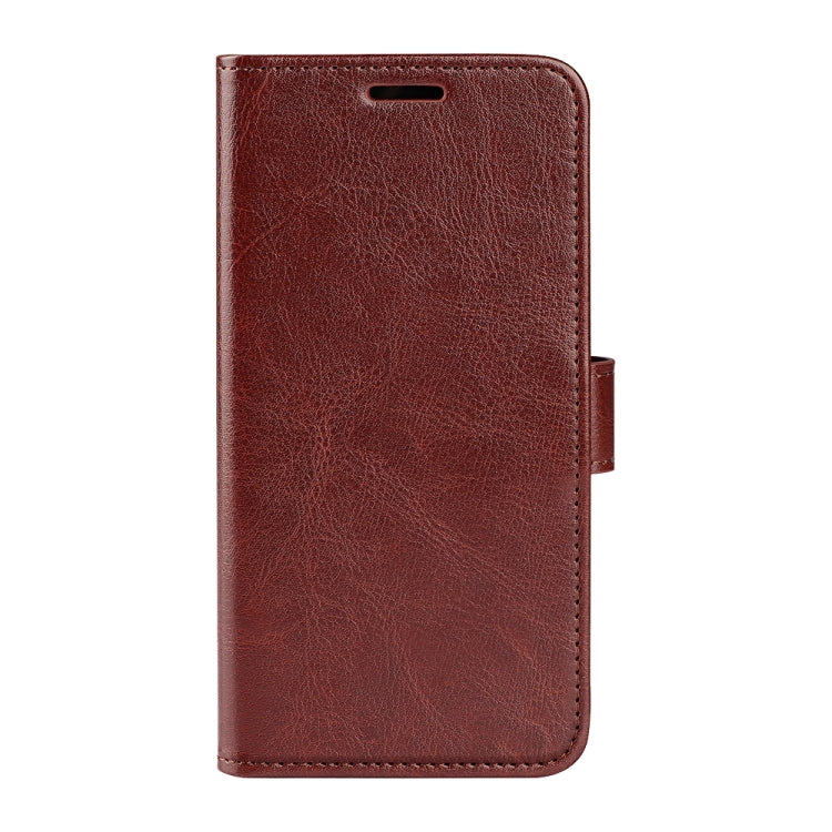 For Samsung Galaxy S25 Ultra 5G R64 Texture Horizontal Flip Leather Phone Case(Brown) - Galaxy S25 Ultra 5G Cases by PMC Jewellery | Online Shopping South Africa | PMC Jewellery | Buy Now Pay Later Mobicred