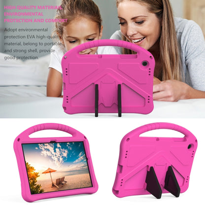 For Samsung Galaxy Tab A9+ EVA Shockproof Tablet Case with Holder(Rose Red) - Galaxy Tab A9+ by PMC Jewellery | Online Shopping South Africa | PMC Jewellery