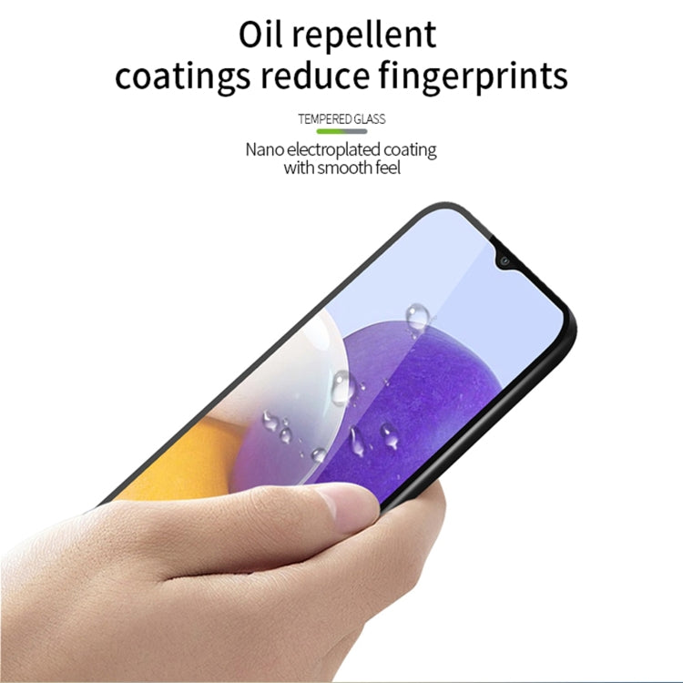For Xiaomi Poco M6 MOFI 9H 2.5D Full Screen Tempered Glass Film(Black) -  by MOFI | Online Shopping South Africa | PMC TechLife
