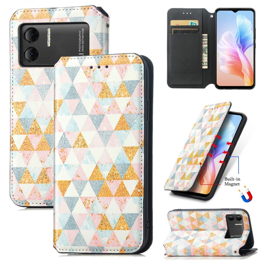 For DOOGEE X98 Pro / X98 CaseNeo Colorful Magnetic Leather Phone Case(Nordic Rhombus) - Doogee Cases by PMC Jewellery | Online Shopping South Africa | PMC Jewellery | Buy Now Pay Later Mobicred