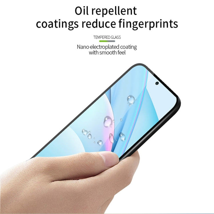 For Google Pixel 9 / 9 Pro PINWUYO 9H 2.5D Full Screen Tempered Glass Film(Black) - Google Tempered Glass by PINWUYO | Online Shopping South Africa | PMC TechLife | Buy Now Pay Later Mobicred