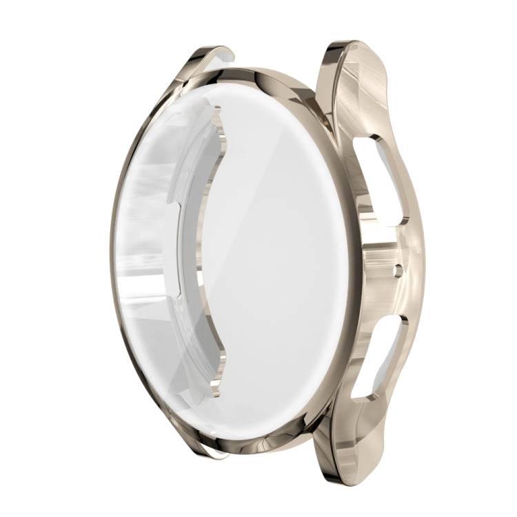 For Samsung Galaxy Watch 6 40mm Fully Enclosed TPU Watch Protective Case(Light Gold) - Watch Cases by PMC Jewellery | Online Shopping South Africa | PMC Jewellery