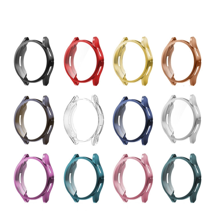 For Samsung Galaxy Watch 6 40mm Fully Enclosed TPU Watch Protective Case(Grey) - Watch Cases by PMC TechLife | Online Shopping South Africa | PMC TechLife