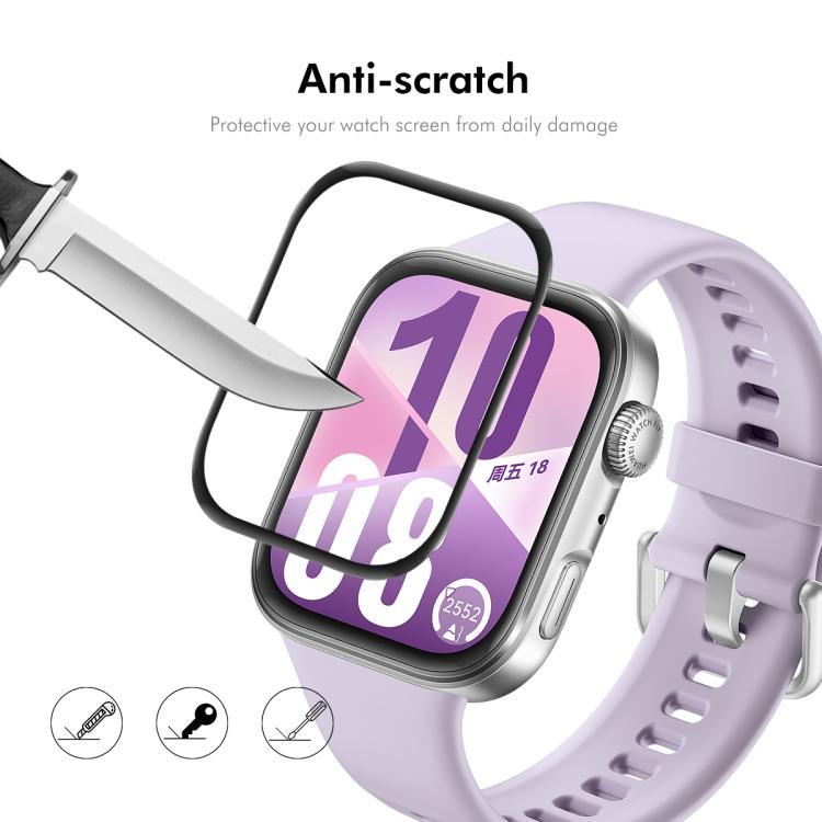For Huawei Watch Fit 4 5pcs ENKAY 3D Full Coverage Soft PC Edge PMMA HD Screen Film - free shipping - PMC TechLife - Order now!