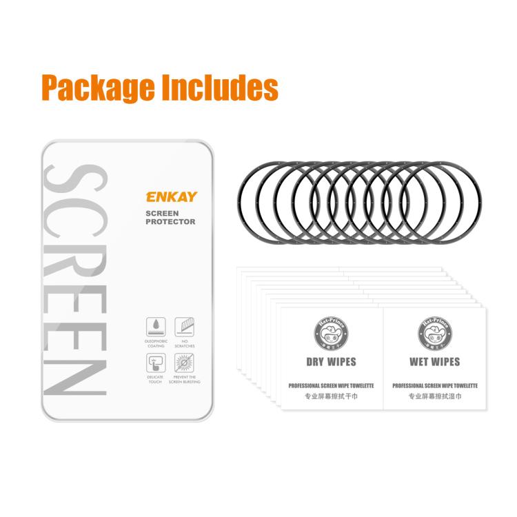 For Huawei Watch 5 46mm 10pcs ENKAY 3D Full Coverage Soft PC Edge PMMA HD Screen Film - free shipping - PMC TechLife - Order now!