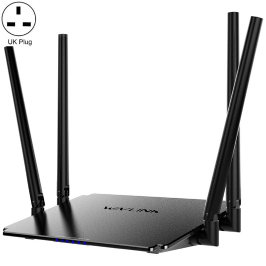 WAVLINK WN532A3 WPA2-PSK 300Mbps Dual Band Wireless Repeater AC1200M Wireless Routers, Plug:UK Plug - Wireless Routers by PMC Jewellery | Online Shopping South Africa | PMC Jewellery | Buy Now Pay Later Mobicred