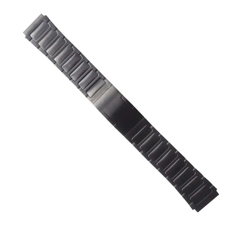 For Xiaomi Haylou RT2 LS10 22mm I-Shaped Titanium Alloy Watch Band(Grey) - Watch Bands by PMC TechLife | Online Shopping South Africa | PMC TechLife