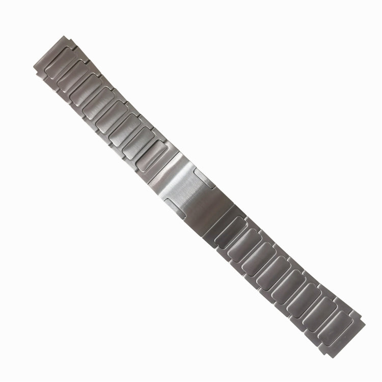 For Huawei GT2 46mm 22mm I-Shaped Titanium Alloy Watch Band(Sliver) - Watch Bands by PMC Jewellery | Online Shopping South Africa | PMC Jewellery