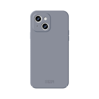 For iPhone 15 MOFI Qin Series Skin Feel All-inclusive Silicone Phone Case(Gray) - iPhone 15 Cases by MOFI | Online Shopping South Africa | PMC Jewellery