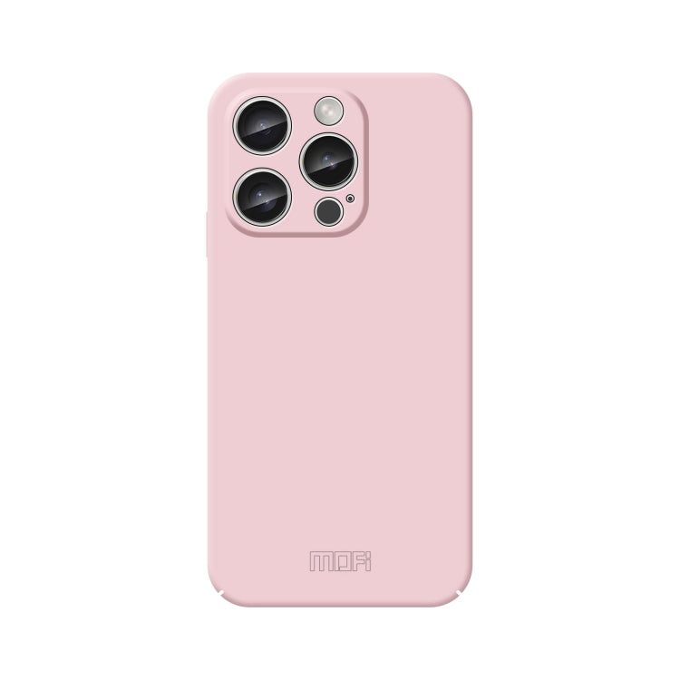 For iPhone 16 Pro Max MOFI Qin Series Skin Feel All-inclusive PC Phone Case(Pink) - iPhone 16 Pro Max Cases by MOFI | Online Shopping South Africa | PMC Jewellery | Buy Now Pay Later Mobicred