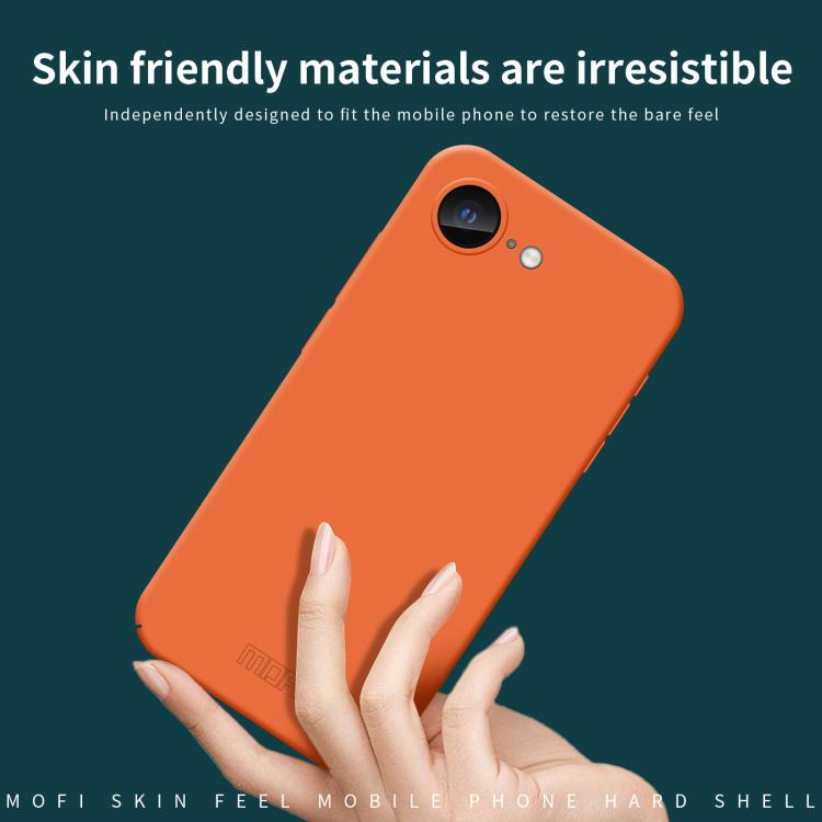 For iPhone 16e MOFI Qin Series Skin Feel All-inclusive PC Phone Case(Pink) - free shipping - PMc TechLife - Order now!