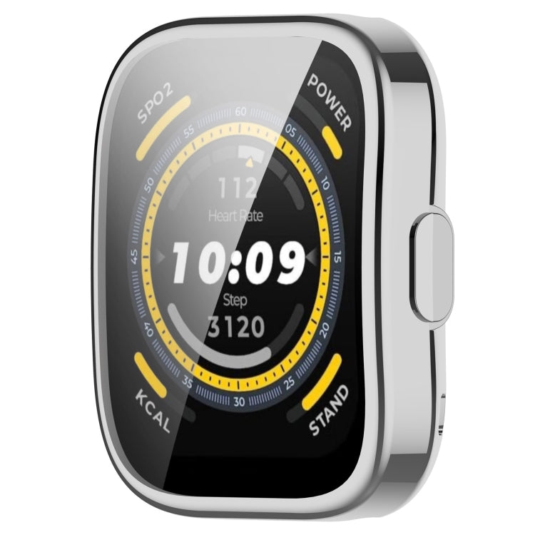 For Amazfit Bip 5 All-Inclusive TPU Protective Case(Sliver) - Watch Cases by PMC TechLife | Online Shopping South Africa | PMC TechLife