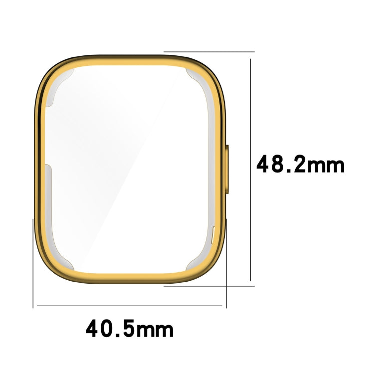 For Amazfit Bip 5 All-Inclusive TPU Protective Case(Gold) - Watch Cases by PMC Jewellery | Online Shopping South Africa | PMC Jewellery