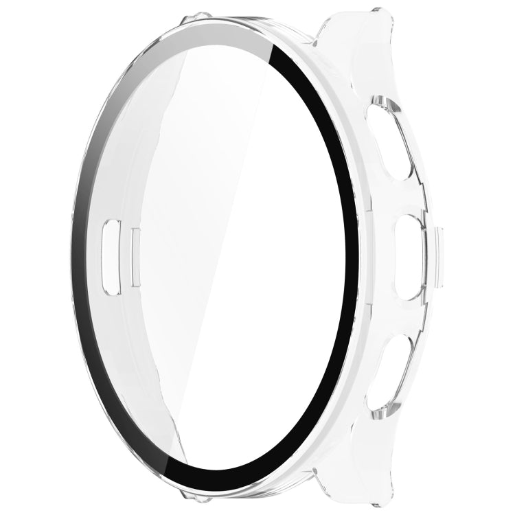 For Garmin Venu 3 PC + Tempered Film Integrated Watch Protective Case(Transparent) - Watch Cases by PMC TechLife | Online Shopping South Africa | PMC TechLife | Buy Now Pay Later Mobicred