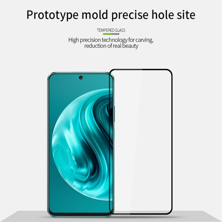 For Huawei nova 12i MOFI 9H 2.5D Full Screen Tempered Glass Film(Black) - Huawei Tempered Glass by MOFI | Online Shopping South Africa | PMC TechLife | Buy Now Pay Later Mobicred