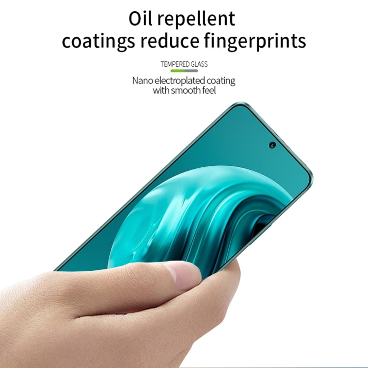 For Huawei nova 12i MOFI 9H 2.5D Full Screen Tempered Glass Film(Black) - Huawei Tempered Glass by MOFI | Online Shopping South Africa | PMC TechLife | Buy Now Pay Later Mobicred