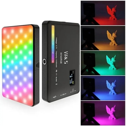 VLOGLITE W140RGB For Vlogging Photography LED Video Light Full Color RGB Camera Fill Light -  by VLOGLITE | Online Shopping South Africa | PMC Jewellery | Buy Now Pay Later Mobicred