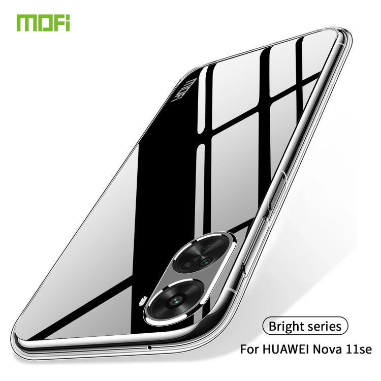 For Huawei nova 11 SE MOFI Ming Series Ultra-thin TPU Phone Case(Transparent) - Huawei Cases by MOFI | Online Shopping South Africa | PMC Jewellery