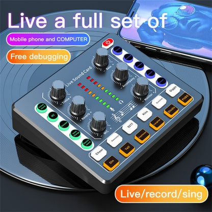 BM800 Live Sound Card with Condenser Microphone Kit(Black) - Live Sound Effects Processors by PMC Jewellery | Online Shopping South Africa | PMC Jewellery | Buy Now Pay Later Mobicred