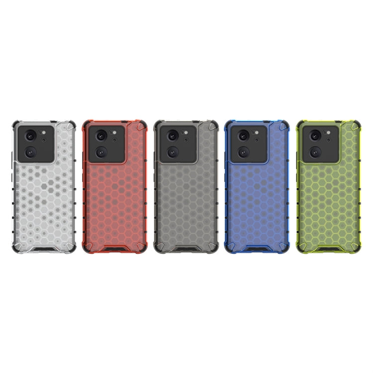 For Xiaomi 13T Shockproof Honeycomb Phone Case(White) - Xiaomi Cases by PMC TechLife | Online Shopping South Africa | PMC TechLife | Buy Now Pay Later Mobicred