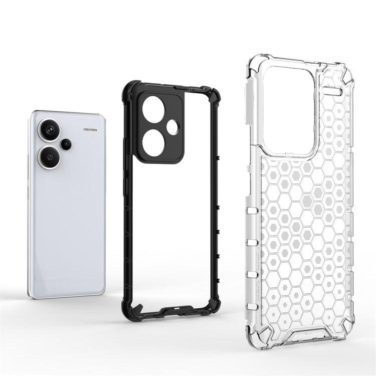 For Redmi Note 13 Pro+ Shockproof Honeycomb Phone Case(Green) - Note 13 Pro+ Cases by PMC TechLife | Online Shopping South Africa | PMC TechLife | Buy Now Pay Later Mobicred