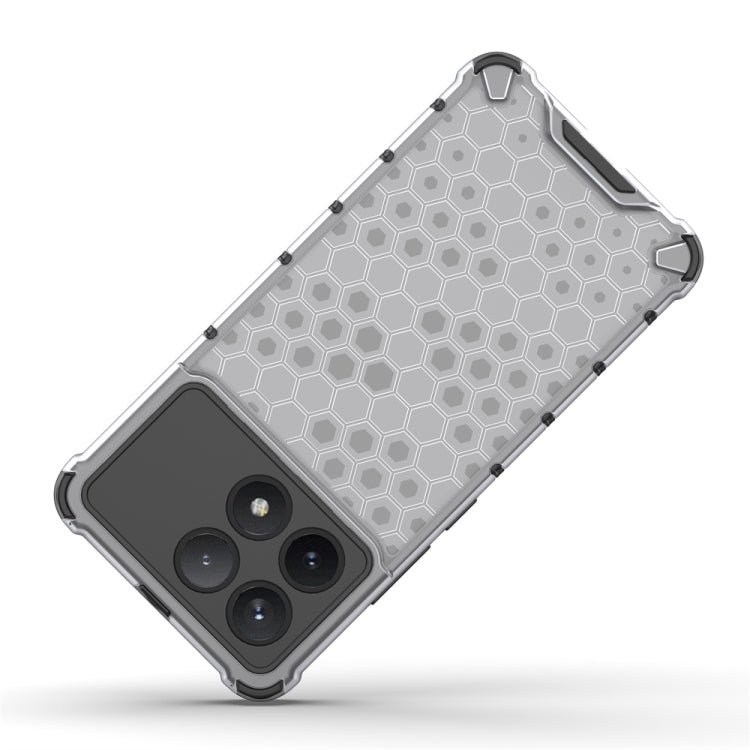 For Redmi K70 Pro Shockproof Honeycomb Phone Case(Green) - K70 Pro Cases by PMC TechLife | Online Shopping South Africa | PMC TechLife | Buy Now Pay Later Mobicred