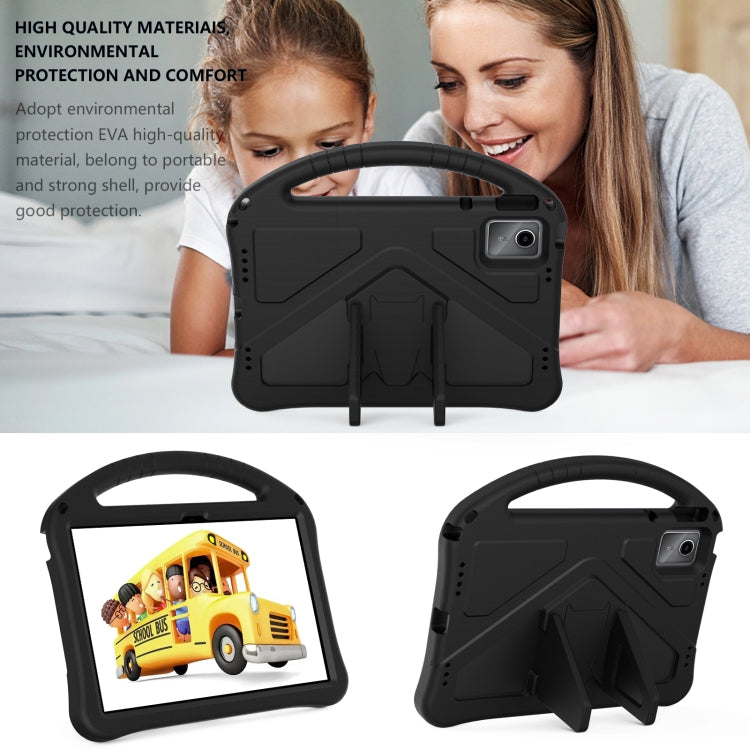 For Lenovo Tab M11 /Xiaoxin Pad 11 2024 EVA Shockproof Tablet Case with Holder(Black) - Lenovo by PMC Jewellery | Online Shopping South Africa | PMC Jewellery | Buy Now Pay Later Mobicred