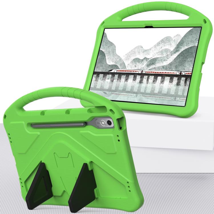For Lenovo Xiaoxin Pad Pro 12.7 2025 EVA Shockproof Tablet Case with Holder(Green) - free shipping - PMC TechLife - Order now!
