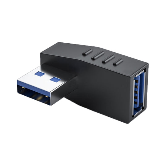 ENKAY USB 3.0 Adapter 90 Degree Angle Male to Female Combo Coupler Extender Connector, Angle:Horizontal Right - USB 3.0 by ENKAY | Online Shopping South Africa | PMC Jewellery | Buy Now Pay Later Mobicred