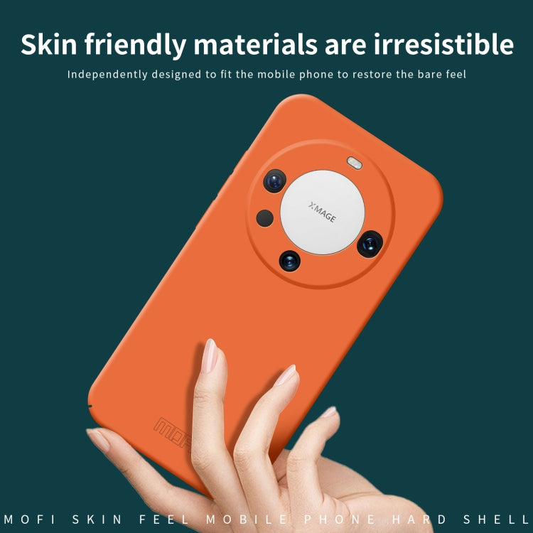 For Huawei Mate 60 MOFI Qin Series Skin Feel All-inclusive PC Phone Case(Orange) - Huawei Cases by MOFI | Online Shopping South Africa | PMC Jewellery