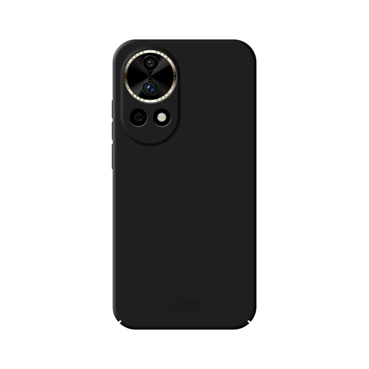 For Huawei nova 12 MOFI Qin Series Skin Feel All-inclusive PC Phone Case(Black) - Huawei Cases by MOFI | Online Shopping South Africa | PMC Jewellery | Buy Now Pay Later Mobicred