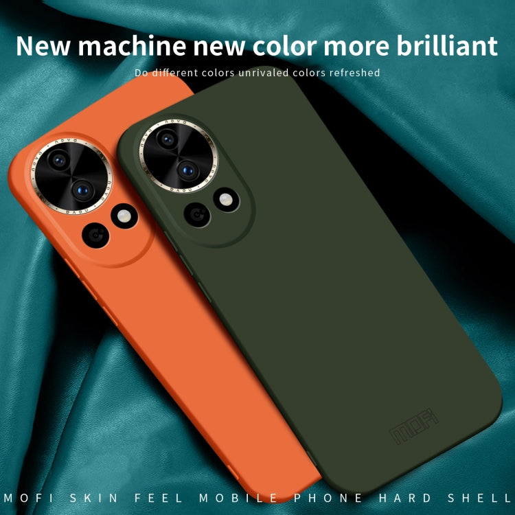 For Huawei nova 12 Pro / 12 Ultra MOFI Qin Series Skin Feel All-inclusive PC Phone Case(Green) - Huawei Cases by MOFI | Online Shopping South Africa | PMC Jewellery | Buy Now Pay Later Mobicred