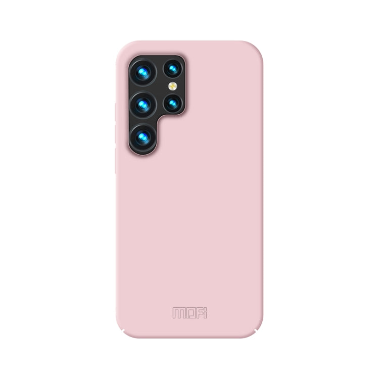 For Samsung Galaxy S24 Ultra 5G MOFI Qin Series Skin Feel All-inclusive PC Phone Case(Pink) - Galaxy S24 Ultra 5G Cases by MOFI | Online Shopping South Africa | PMC Jewellery