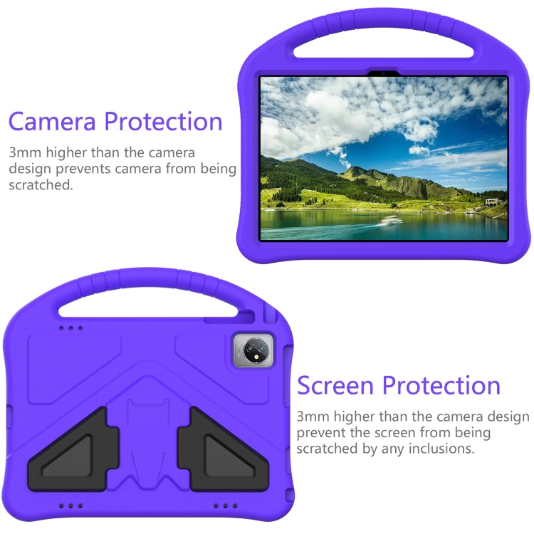 For Teclast M40 Plus 2022 EVA Shockproof Tablet Case with Holder(Purple) - Teclast by PMC TechLife | Online Shopping South Africa | PMC TechLife | Buy Now Pay Later Mobicred