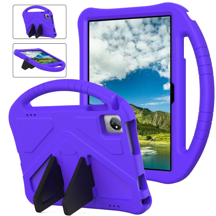 For Teclast M40 SE 2022 EVA Shockproof Tablet Case with Holder(Purple) - Teclast by PMC TechLife | Online Shopping South Africa | PMC TechLife | Buy Now Pay Later Mobicred