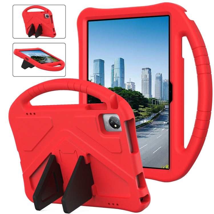 For Teclast P40HD 2022 / P40S 2023 EVA Shockproof Tablet Case with Holder(Red) - Teclast by PMC TechLife | Online Shopping South Africa | PMC TechLife | Buy Now Pay Later Mobicred