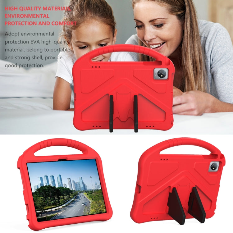 For Teclast P40HD 2022 / P40S 2023 EVA Shockproof Tablet Case with Holder(Red) - Teclast by PMC TechLife | Online Shopping South Africa | PMC TechLife | Buy Now Pay Later Mobicred