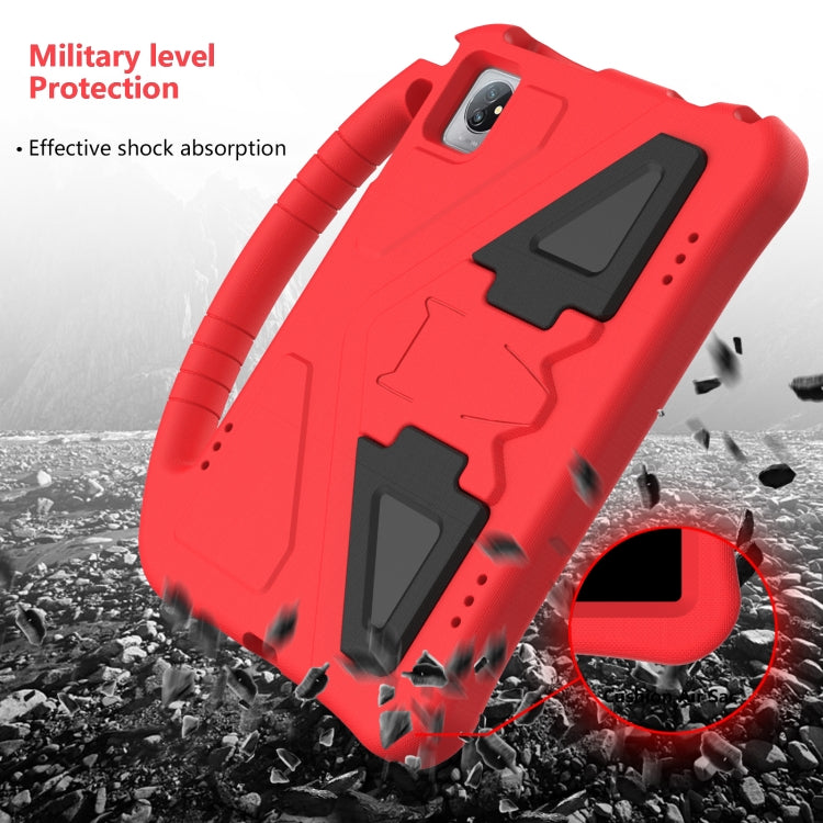 For Teclast P40HD 2022 / P40S 2023 EVA Shockproof Tablet Case with Holder(Red) - Teclast by PMC TechLife | Online Shopping South Africa | PMC TechLife | Buy Now Pay Later Mobicred