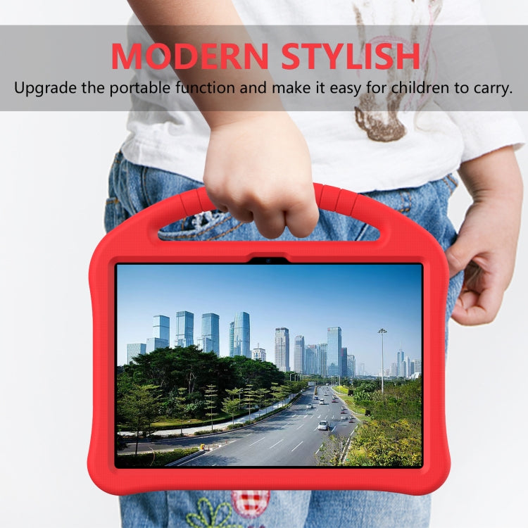 For Teclast P40HD 2022 / P40S 2023 EVA Shockproof Tablet Case with Holder(Red) - Teclast by PMC TechLife | Online Shopping South Africa | PMC TechLife | Buy Now Pay Later Mobicred