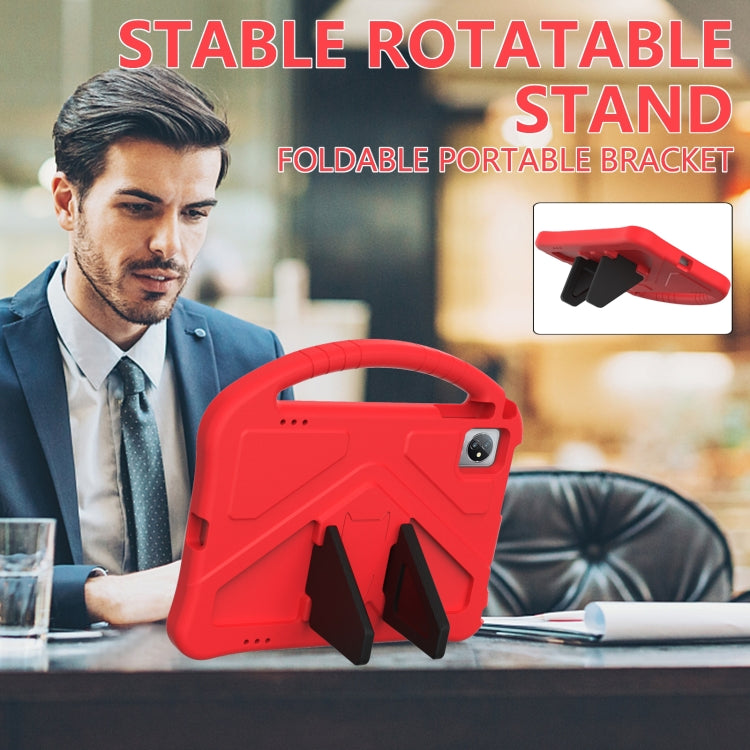 For Teclast M40 Pro 2023 EVA Shockproof Tablet Case with Holder(Red) - Teclast by PMC TechLife | Online Shopping South Africa | PMC TechLife | Buy Now Pay Later Mobicred