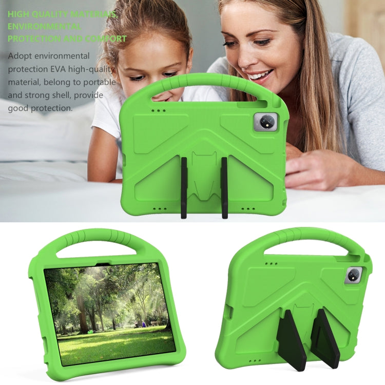 For Blackview Tab 7 WiFi 2022 EVA Shockproof Tablet Case with Holder(Green) - Others by PMC TechLife | Online Shopping South Africa | PMC TechLife