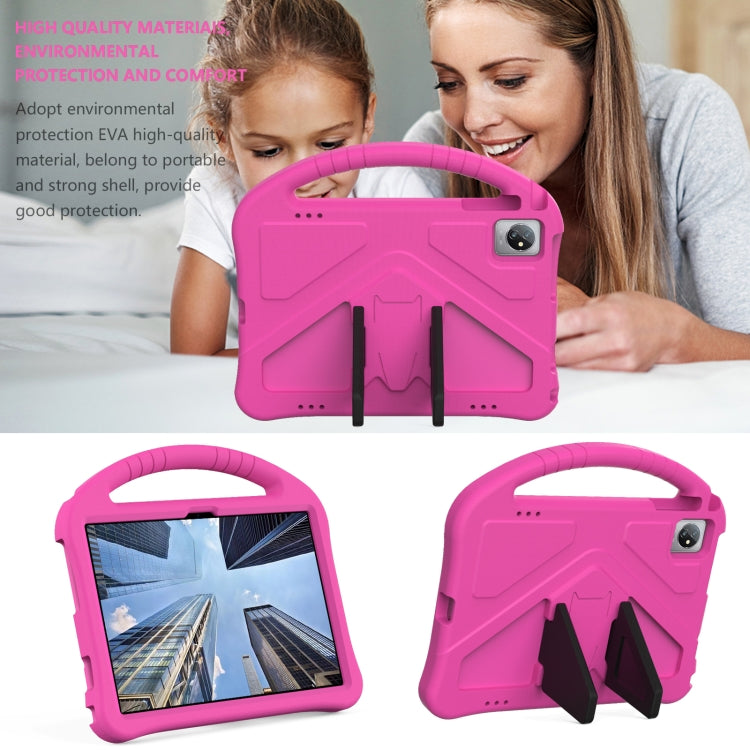 For Blackview Tab 7 WiFi 2022 EVA Shockproof Tablet Case with Holder(Rose Red) - Others by PMC TechLife | Online Shopping South Africa | PMC TechLife
