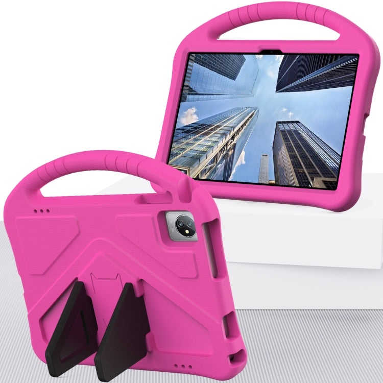 For Blackview Tab 7 WiFi 2022 EVA Shockproof Tablet Case with Holder(Rose Red) - Others by PMC TechLife | Online Shopping South Africa | PMC TechLife
