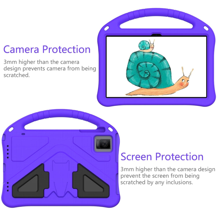 For Blackview Osal Pad 15 2023 10.36 EVA Shockproof Tablet Case with Holder(Purple) - Others by PMC TechLife | Online Shopping South Africa | PMC TechLife