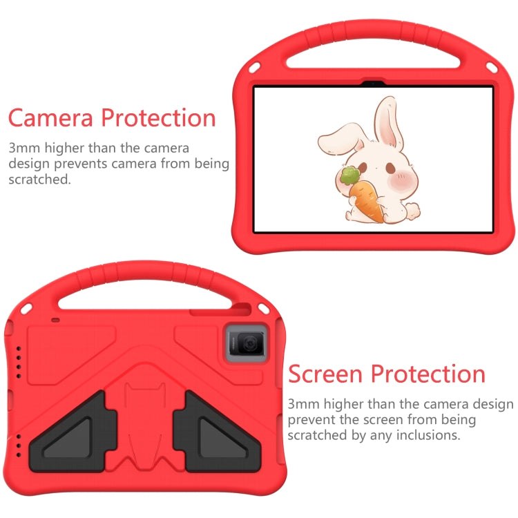 For Blackview Osal Pad 15 2023 10.36 EVA Shockproof Tablet Case with Holder(Red) - Others by PMC TechLife | Online Shopping South Africa | PMC TechLife | Buy Now Pay Later Mobicred