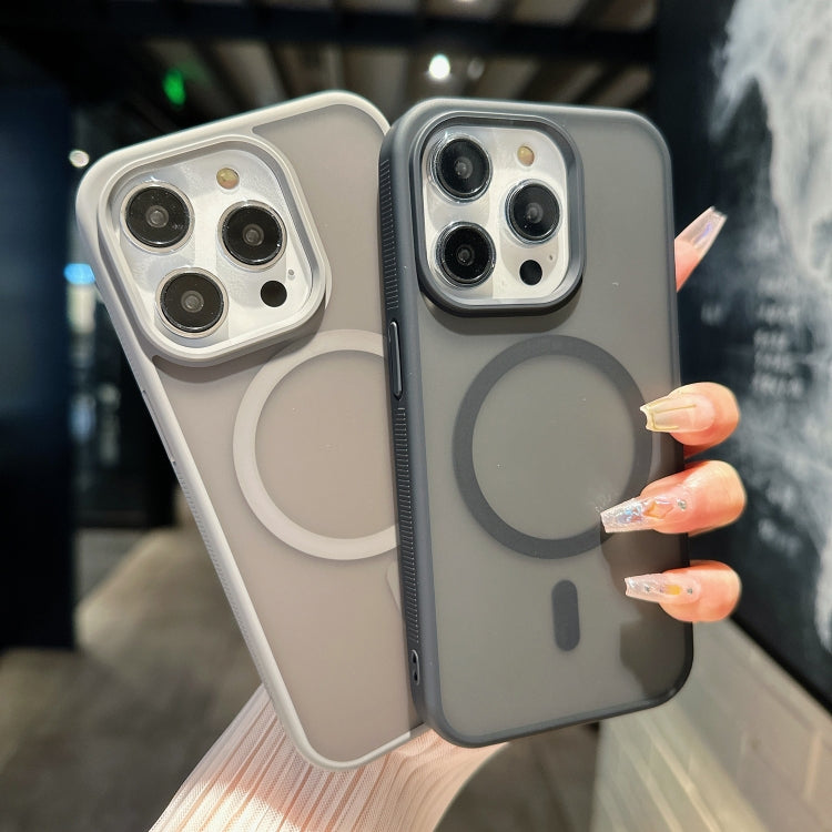 For iPhone 16 Plus Transparent TPU Hybrid PC Magsafe Phone Case(White) - free shipping - PMC TechLife - Order now!