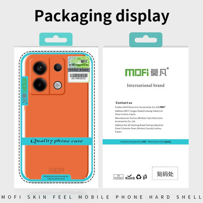 For Xiaomi 14 MOFI Qin Series Skin Feel All-inclusive PC Phone Case(Orange) - 14 Cases by MOFI | Online Shopping South Africa | PMC Jewellery