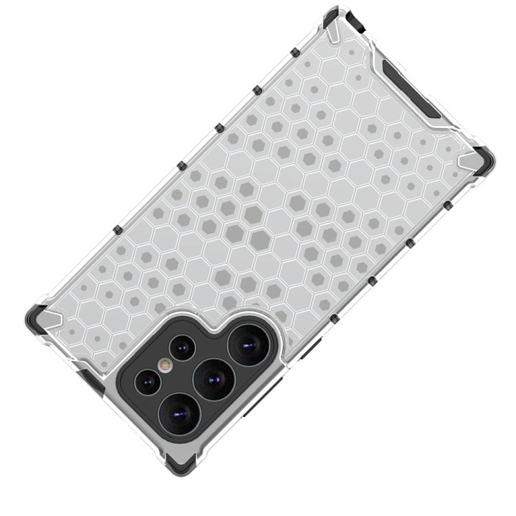 For Samsung Galaxy S24 Ultra 5G Shockproof Honeycomb Phone Case(Blue) - Galaxy S24 Ultra 5G Cases by PMC TechLife | Online Shopping South Africa | PMC TechLife