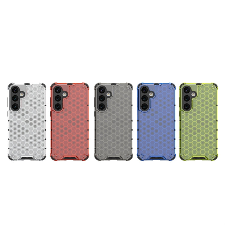 For Samsung Galaxy S24+ 5G Shockproof Honeycomb Phone Case(Black) - Galaxy S24+ 5G Cases by PMC TechLife | Online Shopping South Africa | PMC TechLife